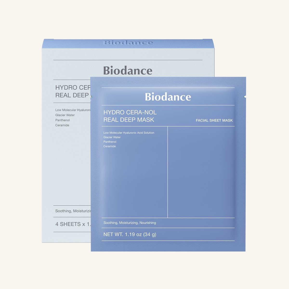 Biodance Hydro Cera-Nol Real Deep Mask (4 sheets)