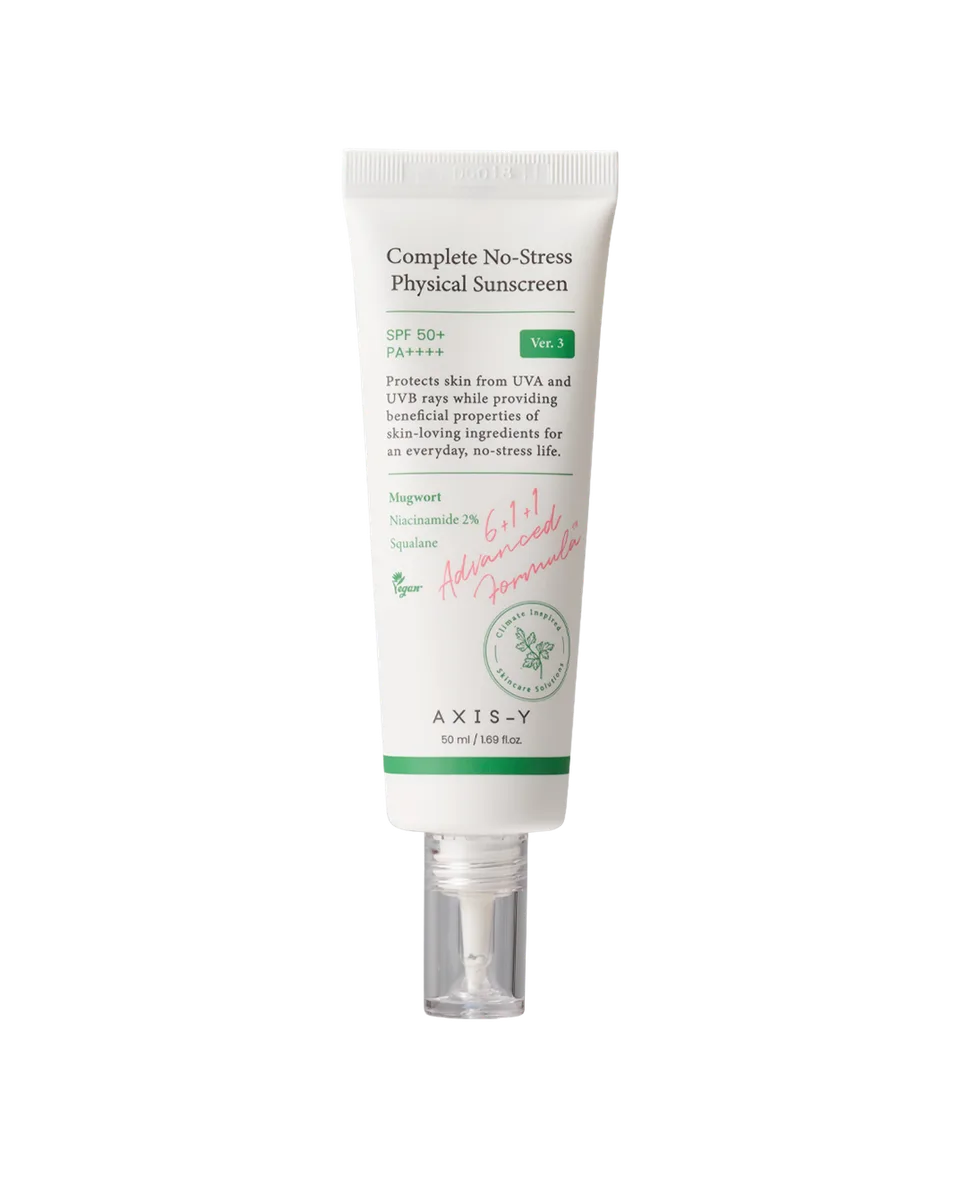 AXIS-Y Complete No-Stress Physical Sunscreen SPF50+